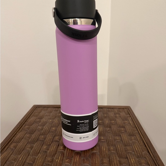 Hydro Flask Purple Bottle with Black Cap - Picture 8 of 8